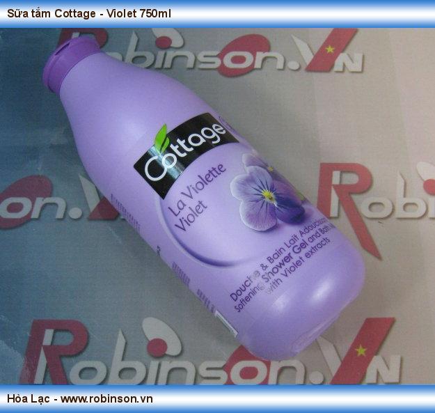Sữa tắm Cottage - Violet 750ml Phố Ràng  (4)