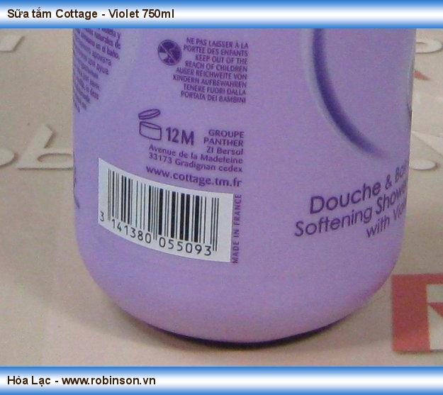 Sữa tắm Cottage - Violet 750ml Phố Ràng  (6)