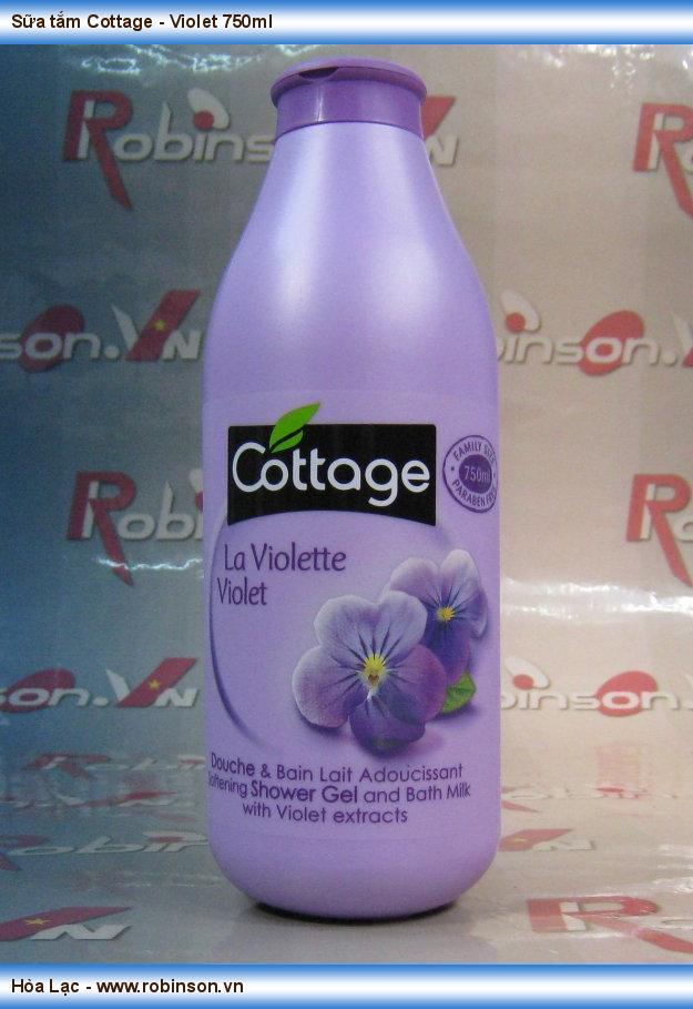 Sữa tắm Cottage - Violet 750ml Phố Ràng  (1)