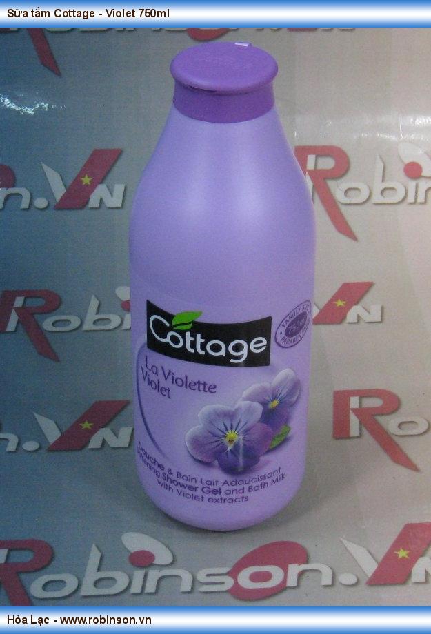 Sữa tắm Cottage - Violet 750ml Phố Ràng  (2)