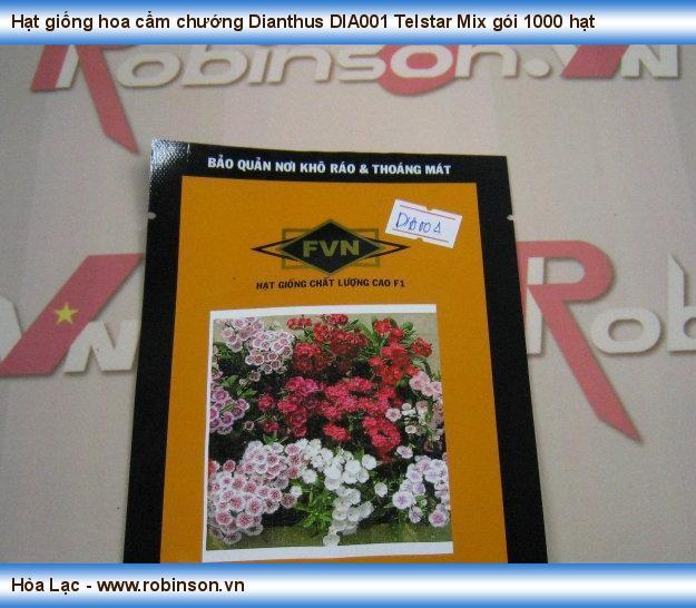 Hạt giống hoa cẩm chướng Dianthus DIA001 Telstar Mix gói 1000 hạt Nguyễn Hoàng Việt  (1)
