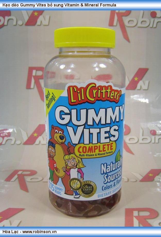 Gummy Vites – Kẹo dẻo bổ sung đa sinh tố  (1)